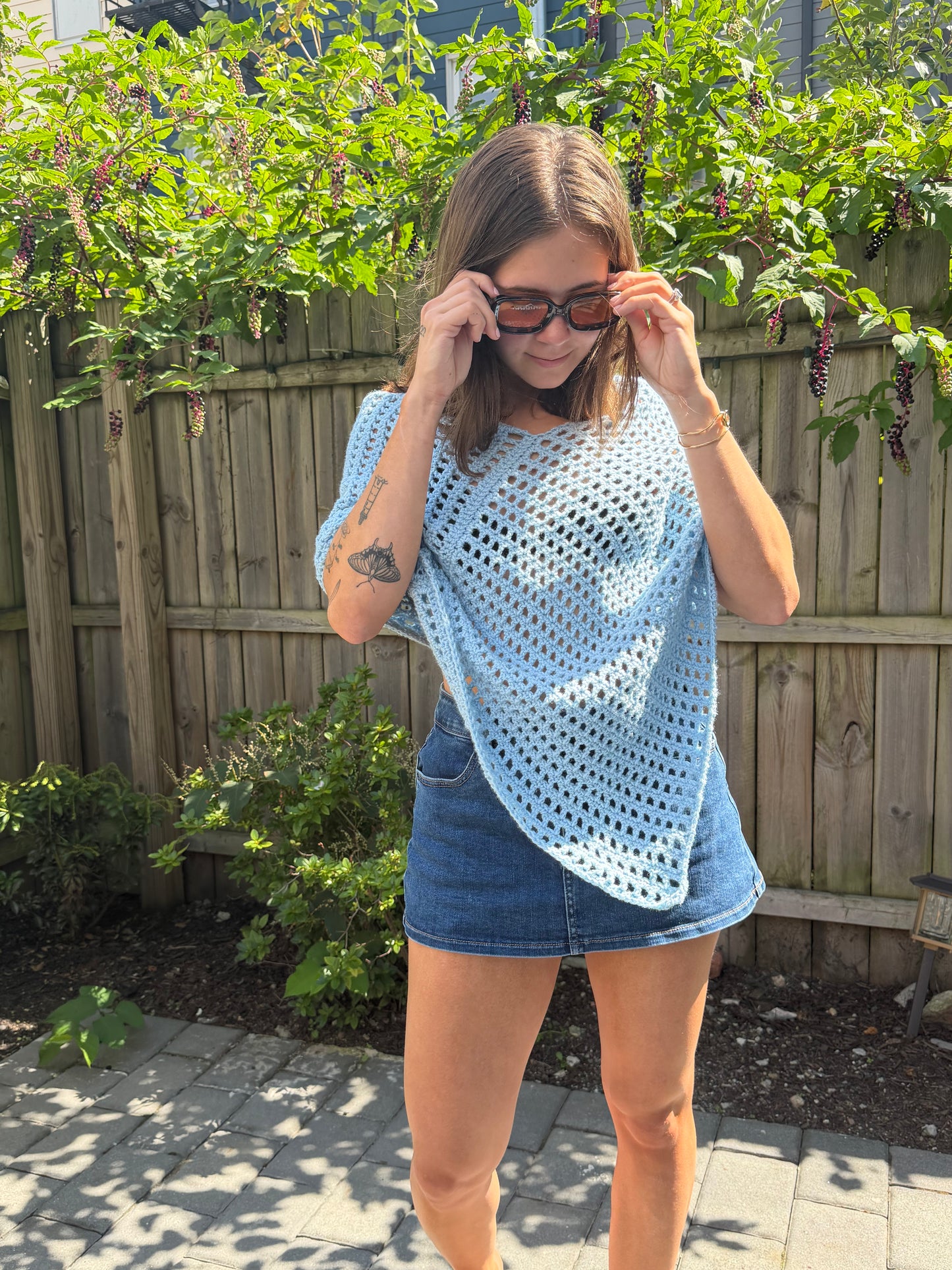 Marli Poncho Crochet Pattern