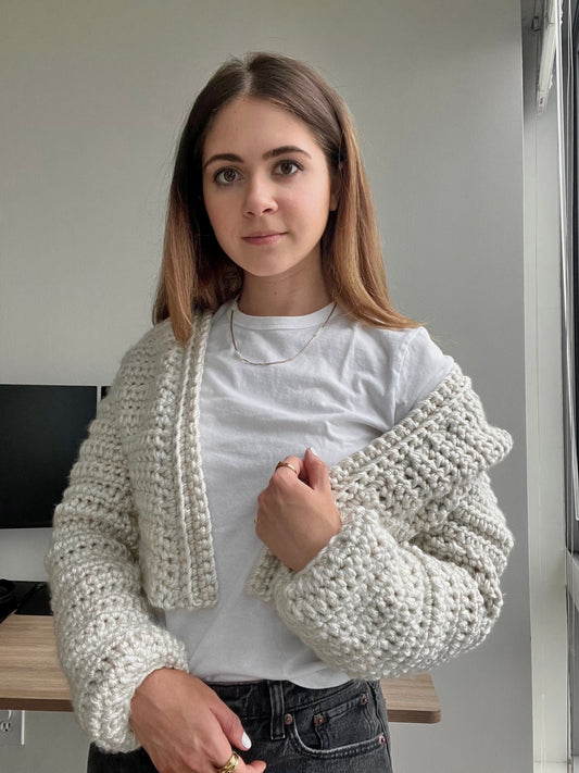 Sioux Cardigan Crochet Pattern