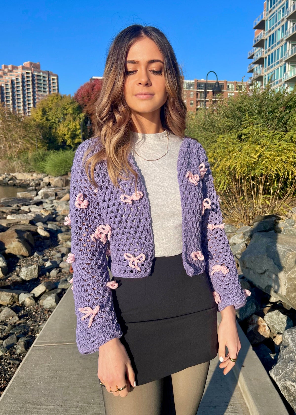 Evie Cardigan Crochet Pattern