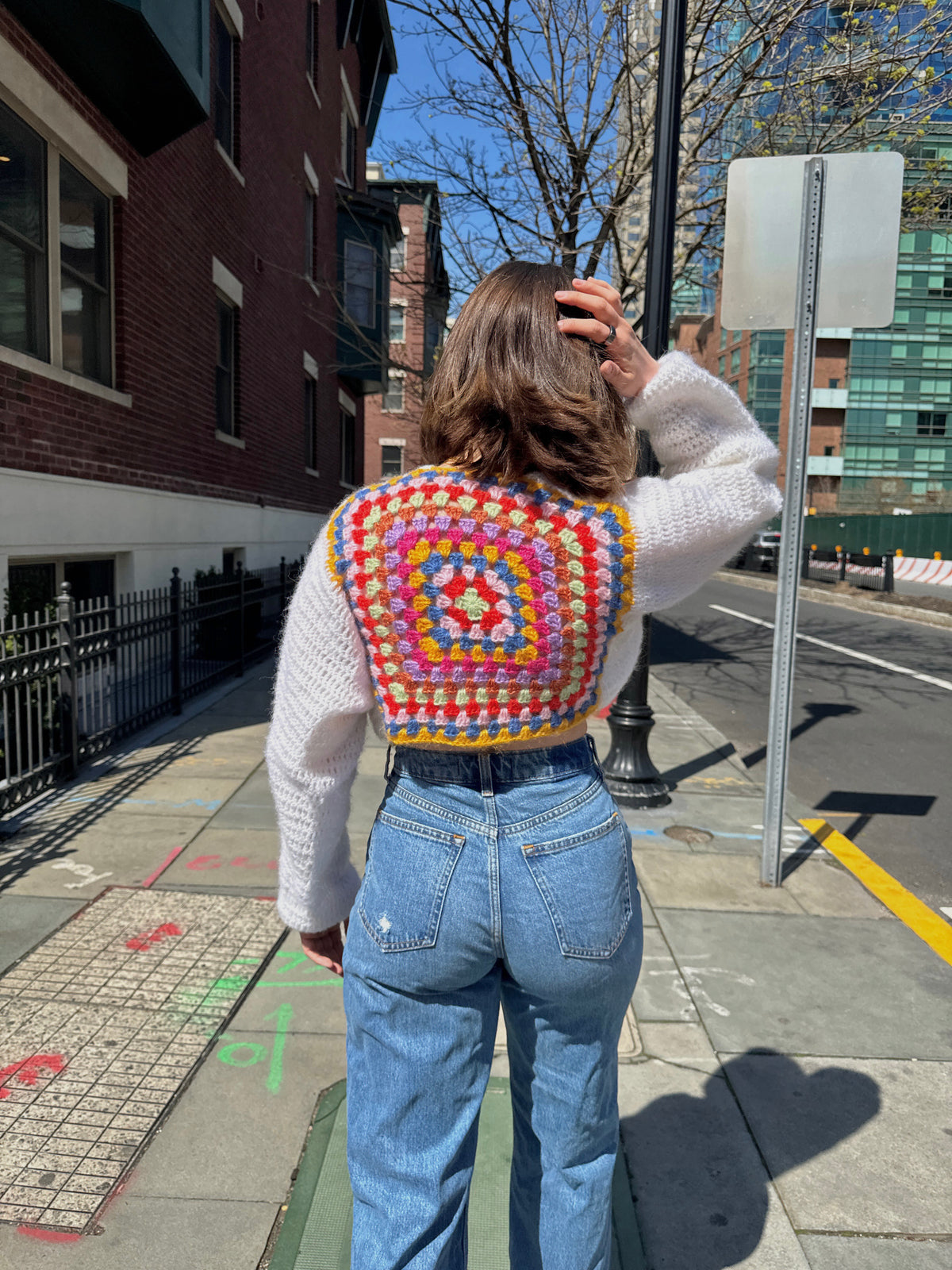 Perrie Cardigan Crochet Pattern