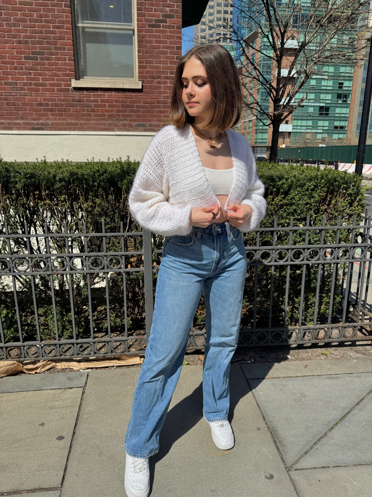 Perrie Cardigan Crochet Pattern