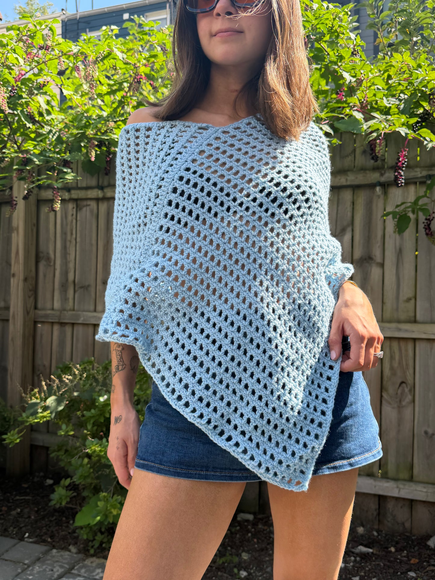 Marli Poncho Crochet Pattern