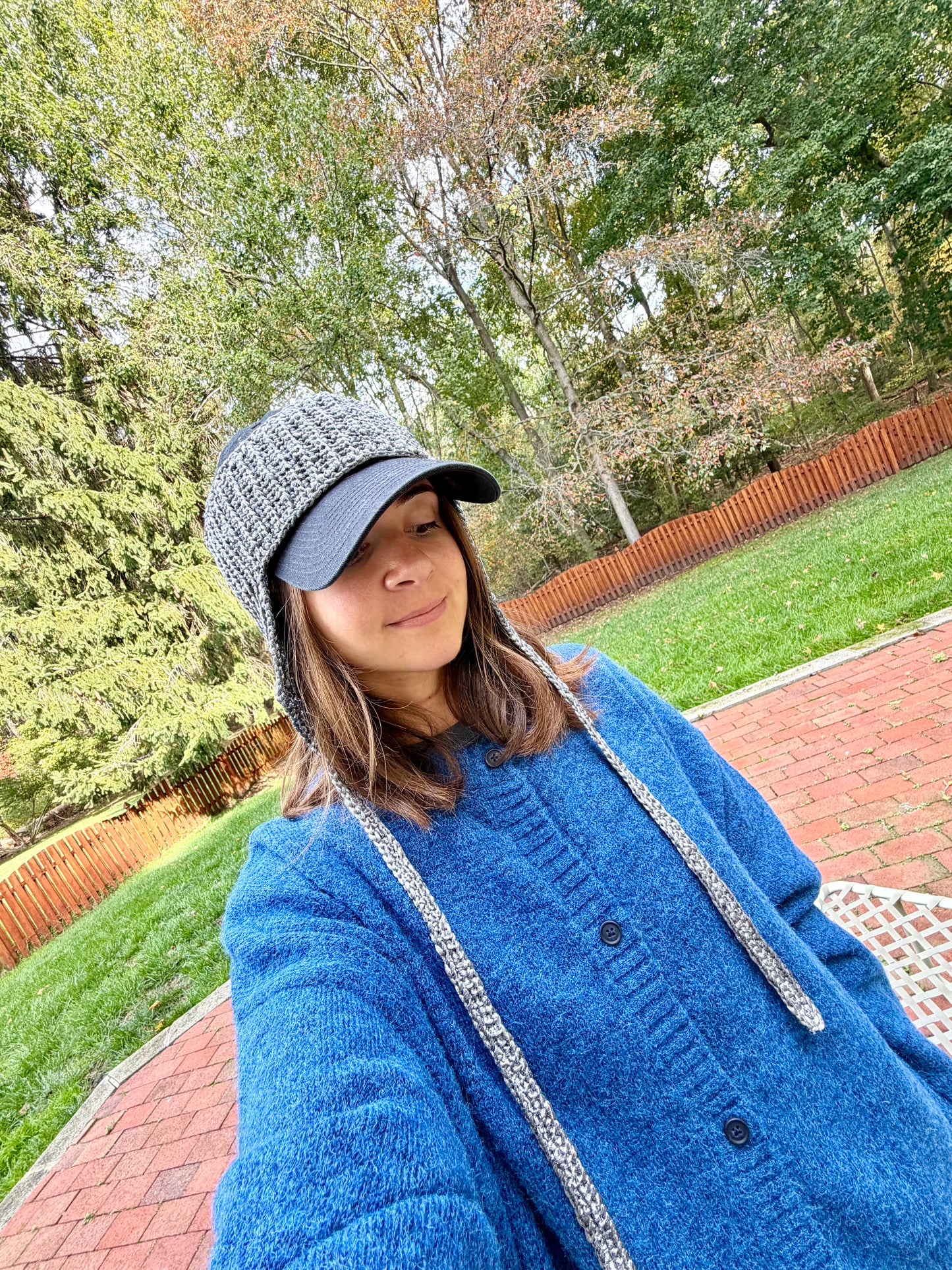 Winnie Baseball Cap Headband Crochet Pattern
