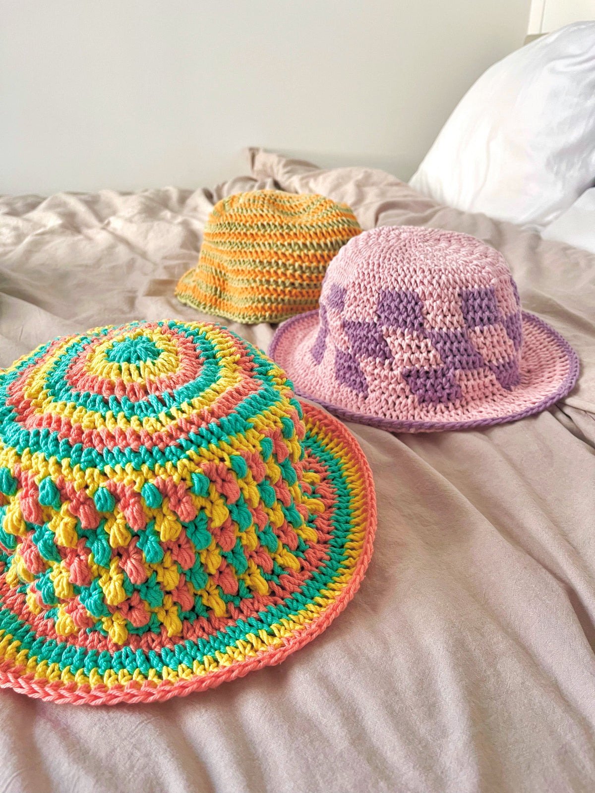 Padrão de crochê Dilli Bucket Hat