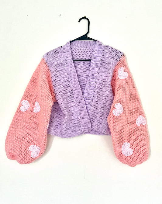 Padrão de Crochê Cardigan Verona