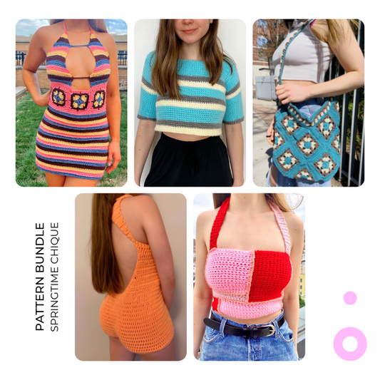 Springtime Chique Crochet Pattern Bundle