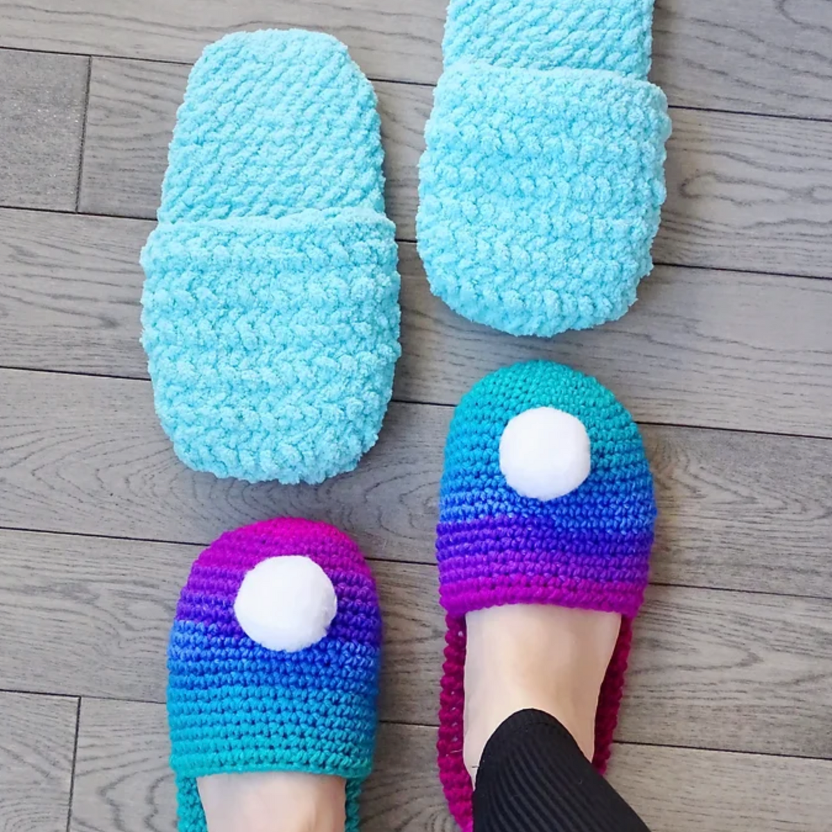Dakota Slippers Crochet Pattern