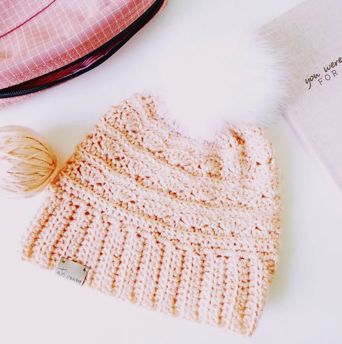 Padrão de gorro de crochê Aberdeen