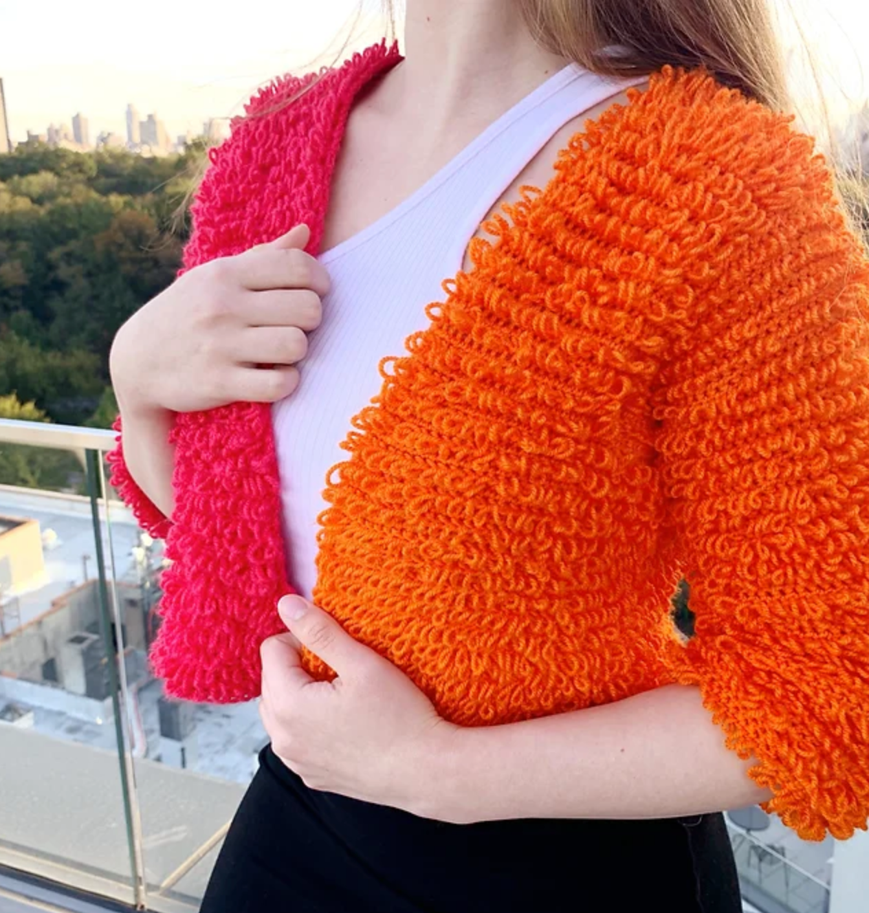 Jaqueta Zaraza Modelo Crochê