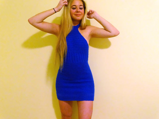 Padrão de Crochê - Vestido Barcelona