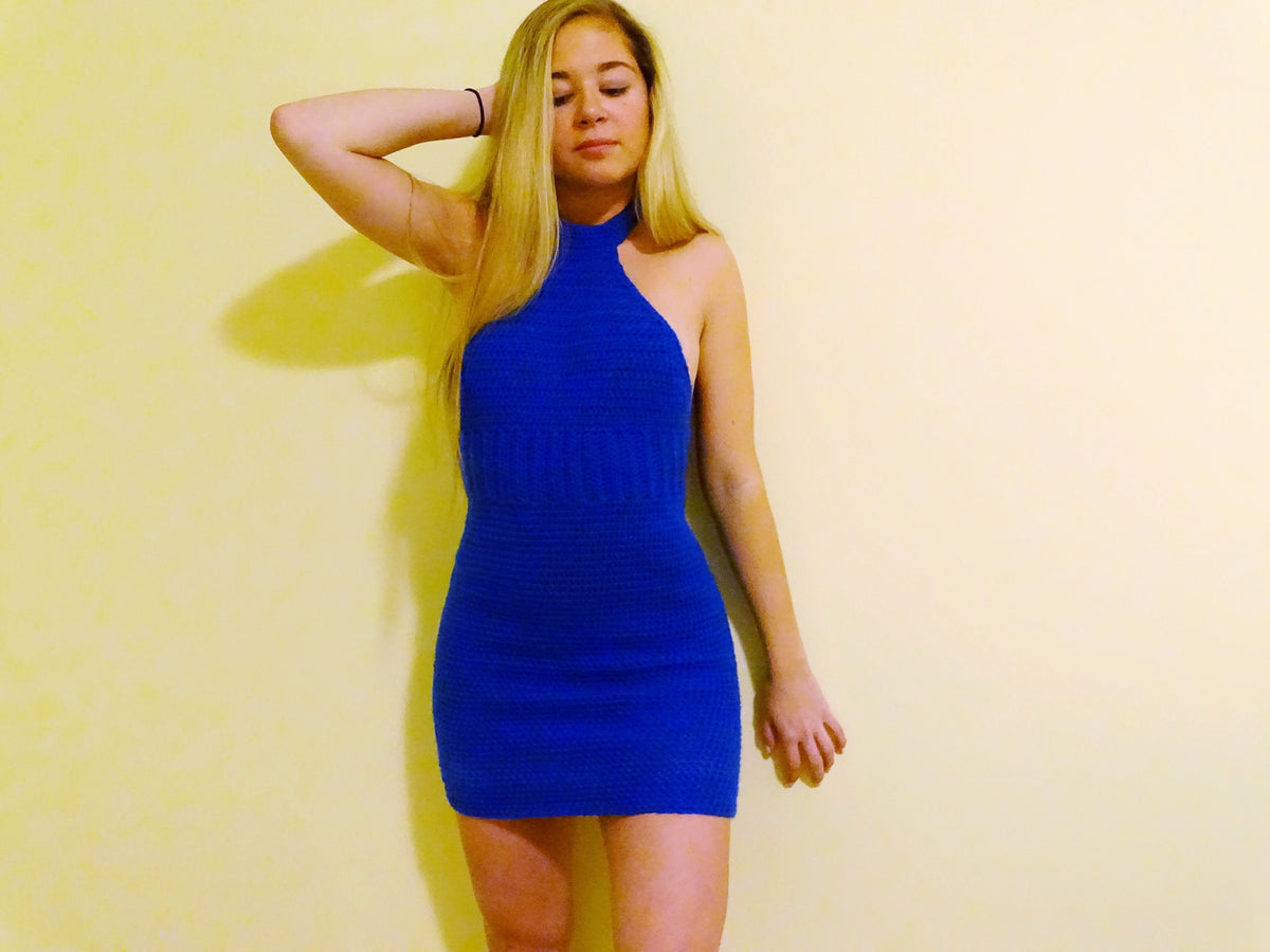 Padrão de Crochê - Vestido Barcelona