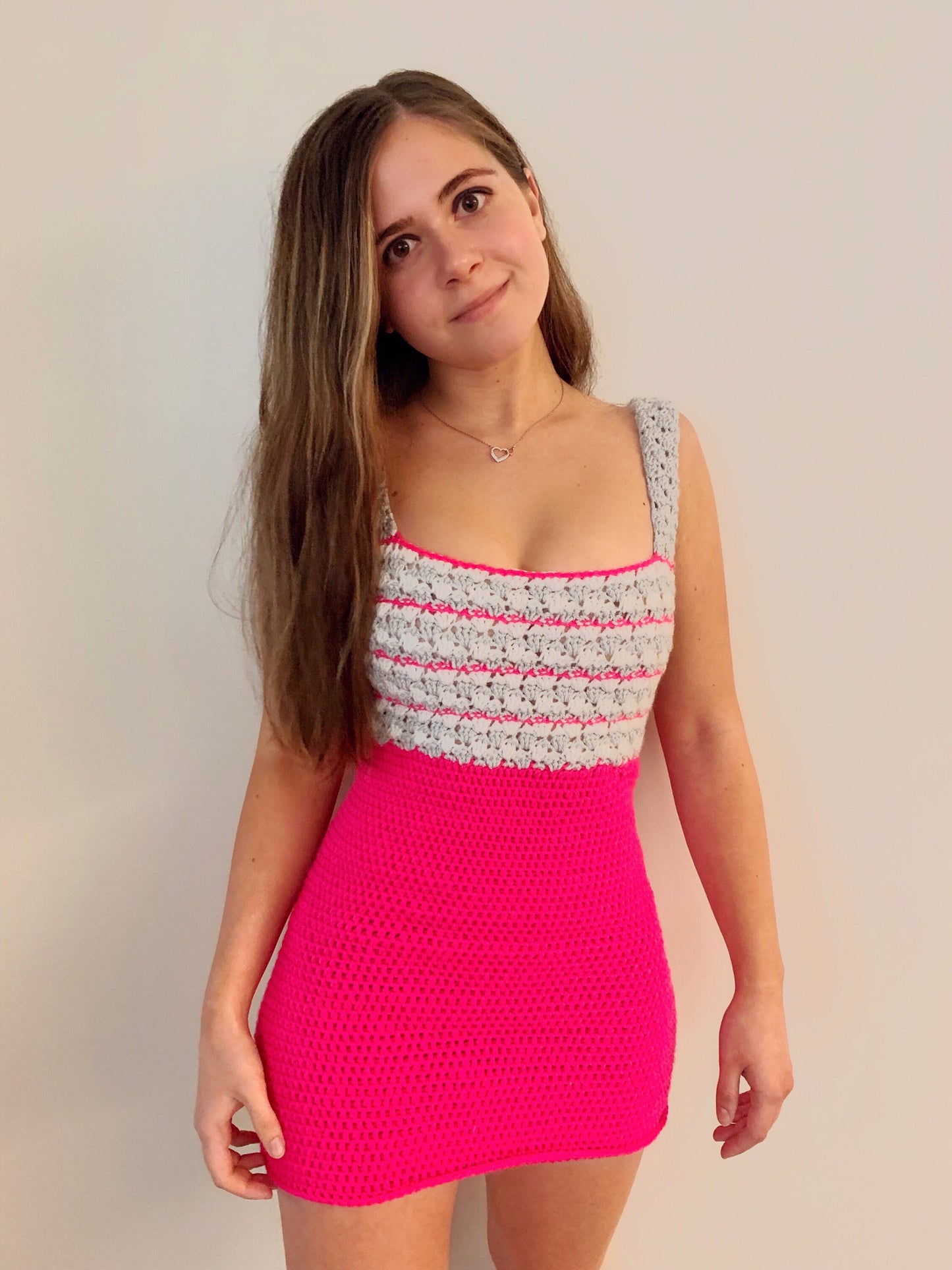 Padrão de Crochê - Vestido Roseau