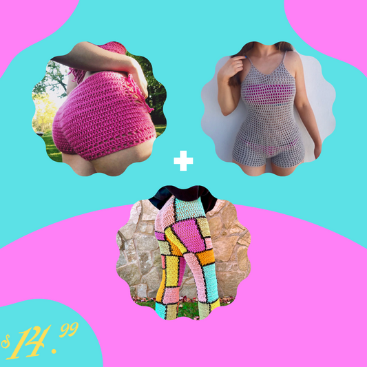 Intermediate Patterns Crochet Pattern Bundle